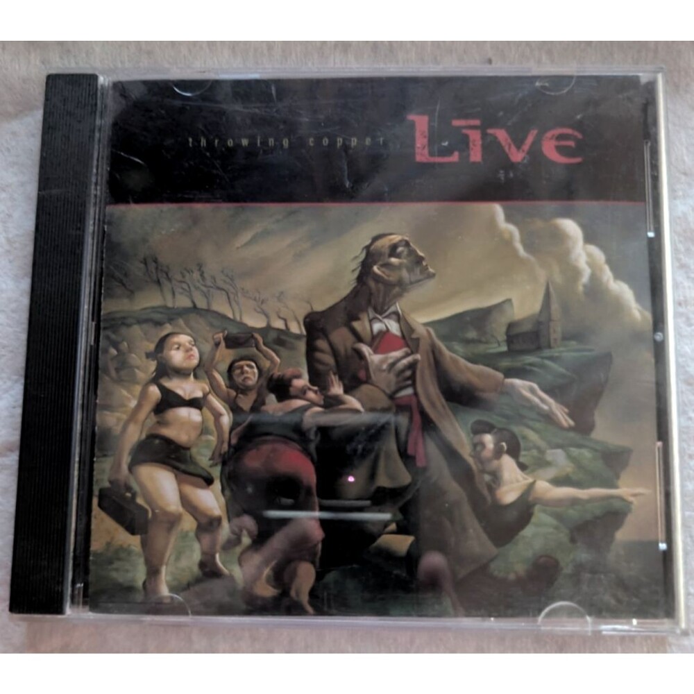 Live Throwing Copper CD 1994 Radioactive Records Alternative Rock